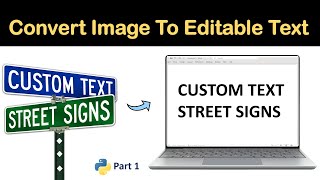 How to create Optical Character Recognition OCR App in Python Part 1