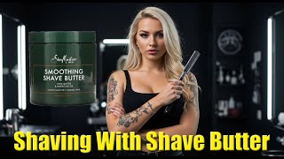 Shaving With Shea Moisture For Men