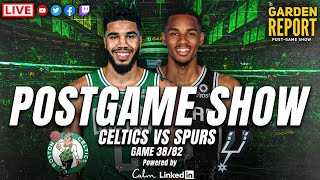 LIVE Garden Report: Celtics vs Spurs Postgame Show | Powered by Calm & LinkedIn