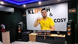 Un Home-cinéma KLIPSCH dédié pour moins de 20 000 € ! (DIY, fait maison)