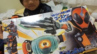 【2015年】クリスマスの朝☆仮面ライダー限定セット・アンパンマン・ストライダーのプレゼント“アッキー\u0026ユートート”