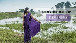 Purple Royale Saree | EAST \u0026 GRACE