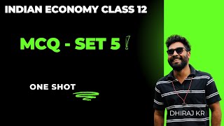 Indian Economic Development | MCQ 5 | Class 12