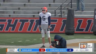 Caleb Griffin looks to earn starting kicker job to play in front of home crowd