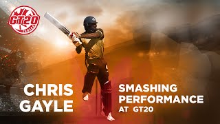 Chris Gayle smashing performance at GT20  | Highlights 2018 | GT20 Canada