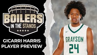 Gicarri Harris Player Preview - Purdue Basketball | Boilers In The Stands