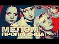 Пропаганда - Мелом 90е Ai Cover кавер от нейросети