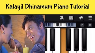 Kalaiyil Dhinamum Piano Notes | Piano Tamil Songs