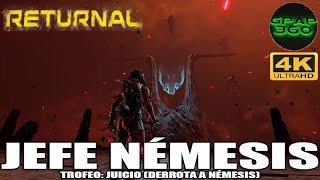 Returnal | Jefe Némesis y  cómo derrotarle (Trofeo: Juicio)