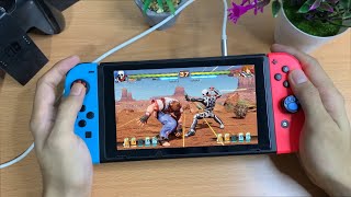 ファイティング EX レイヤー : ハンドヘルドでのもう一つのダッシュ スイッチ ゲームプレイ