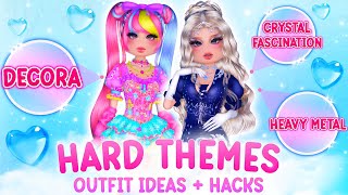 OUTFIT IDEAS FOR NEW HARD THEMES IN DRESS TO IMPRESS *NON-VIP* + *VIP* || ROBLOX