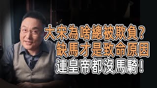 大宋為啥總被欺負？缺馬才是致命原因，連皇帝都沒馬騎！ #窦文涛  #羅振宇 #文明之旅 #歷史 #罗振宇 #chinese historical documentary #婚姻 #夫妻 #金融