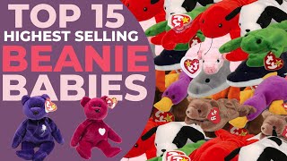 🧸Are Your Beanie Babies🐯 Worth $10,000? (Top 15 Highest Selling Beanie Babies)