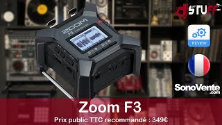 Zoom F3, la facilité du 32 bits 🇫🇷