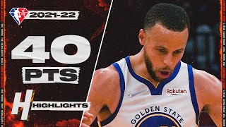 Stephen Curry Activates GOD MODE 🔥 40 PTS 9 AST 7 THREES vs Rockets