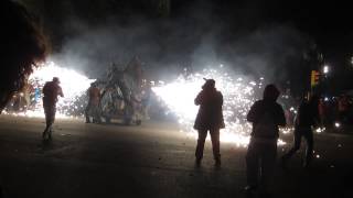 Tolc del Clot al correfoc de la Mercè 2014