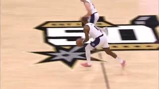 Lebron James and Russell Westbrook Crazy Rare Double Alley-oop pass and Slam!!! Lakers vs Spurs