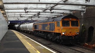 66737 6E45 Fort William - North Blyth Alcans at Dalmarnock: 7/4/17