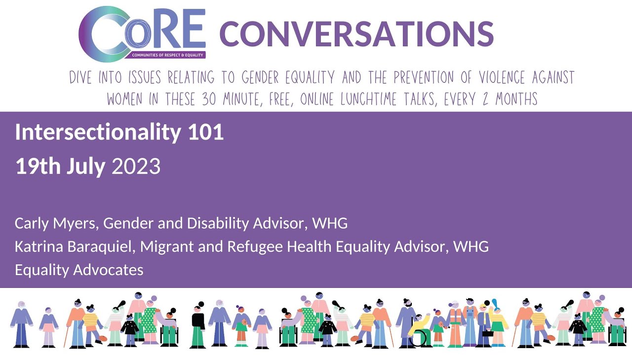 Intersectionality 101 Core Conversations 19 07 2023 Youtube