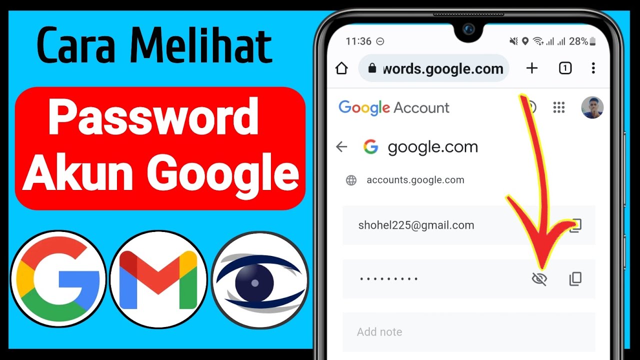 Cara Melihat Sandi Akun Google Sendiri Yang Lupa (2023) | Lihat Kata ...