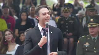 IFMNOTICIAS.COM Daniel Quintero fue abucheado en discurso del 20 de julio