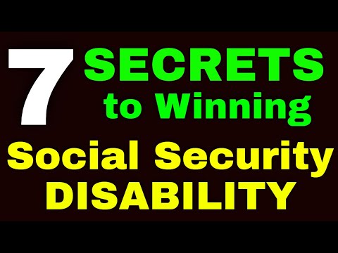7 Secrets to Winning Social Security Disability Benefits 7 Secrets to Winning Social Security Disability Benefits