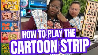 How to Play the Cartoon Strip Game! BINGO TUTORIAL!