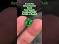 Natural Tsavorite Garnet from Tanzania 5 Carat Plus Slightly Included Exceptional Quality Stone