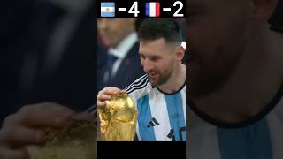 Argentina vs France 2022 Fifa World Cup Final Penalty Shootout Highlights #youtube #shorts #football