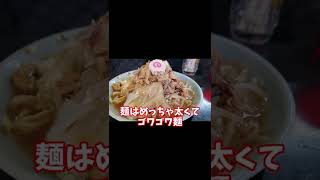 【二郎系食レポ】自家製麺 No11が富士丸系で最高だった！ #Shorts