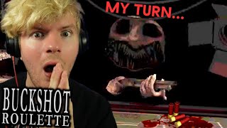 THE MOST STRESSFUL HORROR GAME I'VE EVER PLAYED... | BUCKSHOT ROULETTE