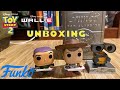 Disney Pixar Funko Pops Unboxing: Toy Story 2 Gamer Woody & Buzz 2-Pack, and Classics WALL-E