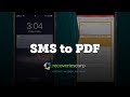 SMS to PDF