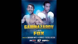 FAZLIDDIN GAYIBNAZAROV  VS  MAYKL FOX