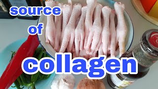 CHICKEN FEET||SOURCE OF COLLAGEN