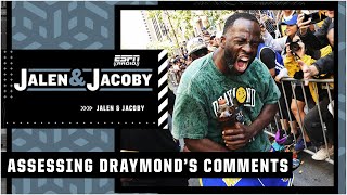 Jalen Rose dissects Draymond’s NBA title run prediction 👀 | Jalen & Jacoby