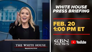 LIVE: White House Press Briefing with Karoline Leavitt | CBN News