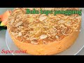 Bolu tape panggang, super moist nggak seret