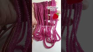 Natural Radiant Ruby Beads (माणिक मोती) | Ruby Beaded Jewelry | Jindal Gems Jaipur