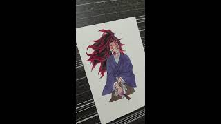 How To Draw Kokushibo (Upper 1) | Step By Step | Demon Slayer