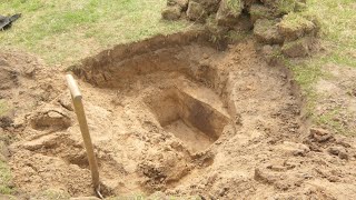 Lehmgrube und Archäologie im eigenen Garten