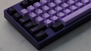 Matrix 8XV1.2 Original - Blue Purple Ano | Konpeitou | Keyboard Typing Sounds ASMR