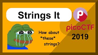 picoCTF 2019 - General Challenges - Strings It