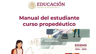 Manual del curso propedéutico EDIEMS Matemáticas COMPLETO 2024-2025