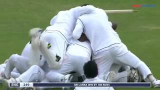 Sri Lanka vs English 2nd Test 2014 - Last Wicket