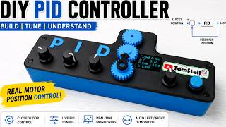 I built a REAL DIY PID controller with ESP32 & DC Motor