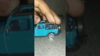 Jeep wrangler 2021 model blue colour variant in majorette car . #Toofan .# The Unboxing Channel.