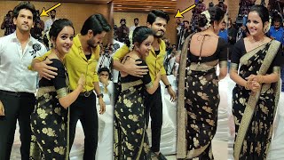 వైష్ణవి చైతన్య😍: Vaishnavi Chaithanya Hug To Anand Devarakonda @ Baby Movie Success Meet