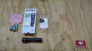 nextorch ta10 multi style battery flashlight part 1