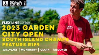 2023 Discmania Garden City Open | Feature R1F9 | Wiel-Lake, Mckinstry, Clark, Falconer